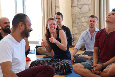 Consciousness of Fire - students in lecture